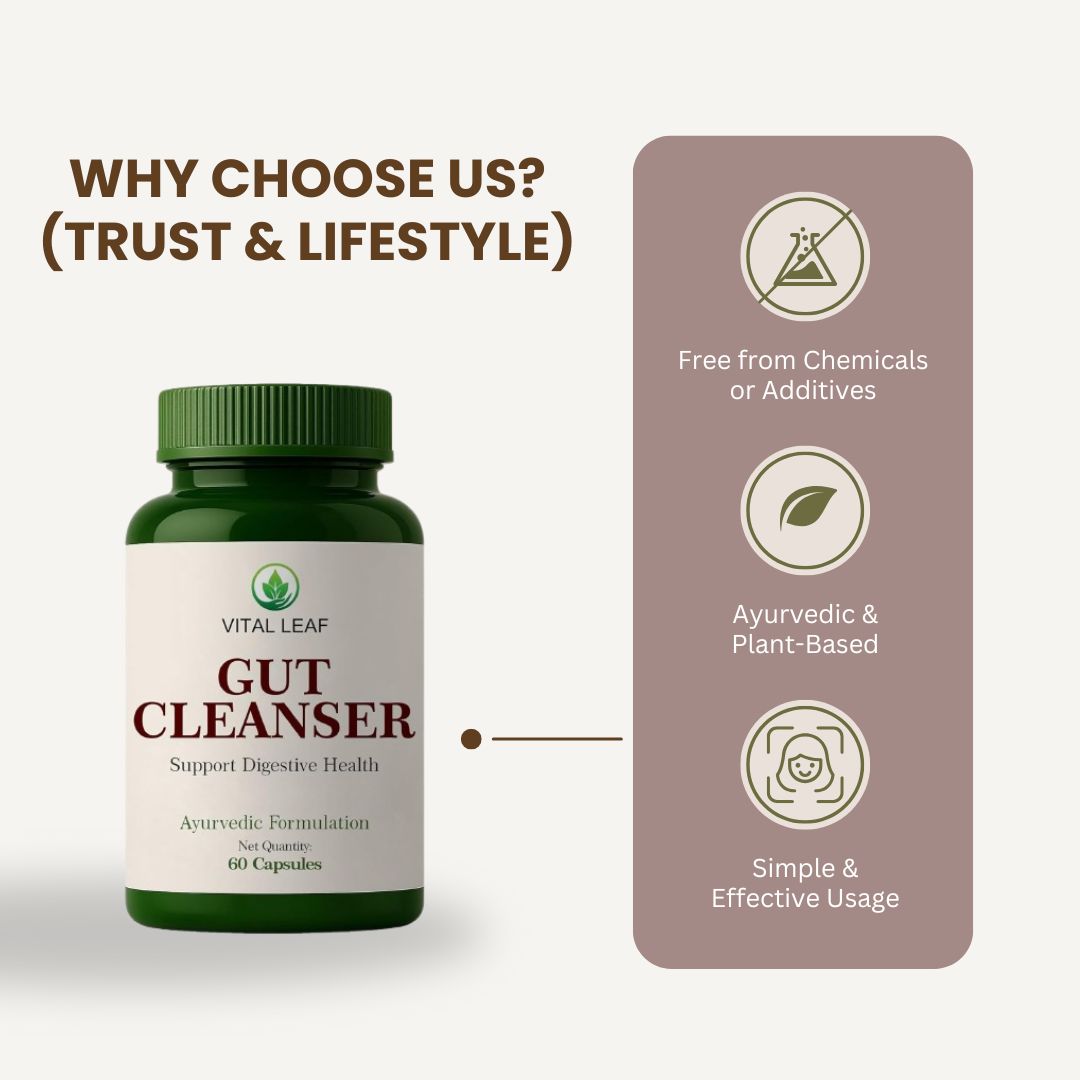 Vital Leaf Karela Jamun Capsules – Ayurvedic Blend with Karela, Jamun, Methi, Gudmar & Neem – Plant-Based Herbal Supplement – 60 Vegetarian Capsules