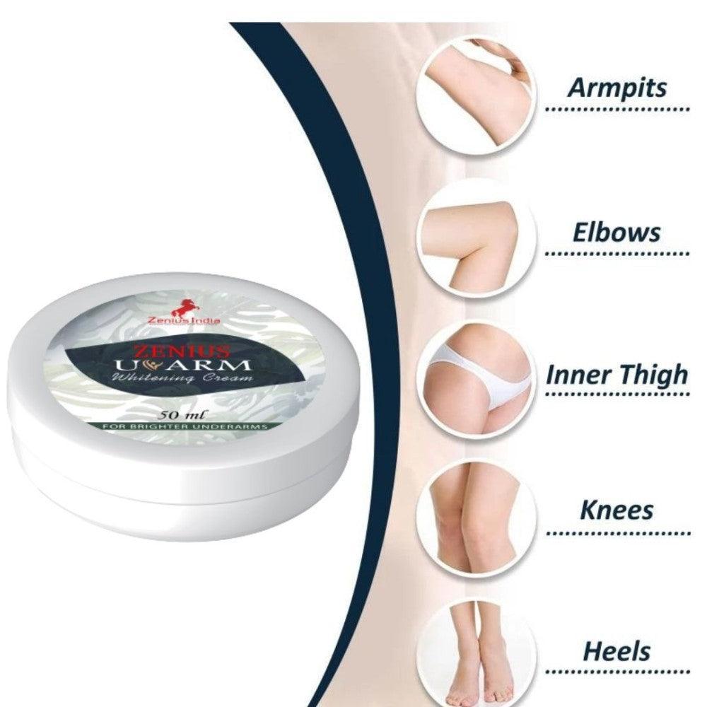 Zenius U-Arm Whitening Cream - 50g Cream