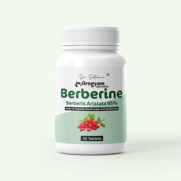 Dr. Satnam's Arogyam Ayurveda Berberine Berberis Aristata 95% Tablet (30 Each)