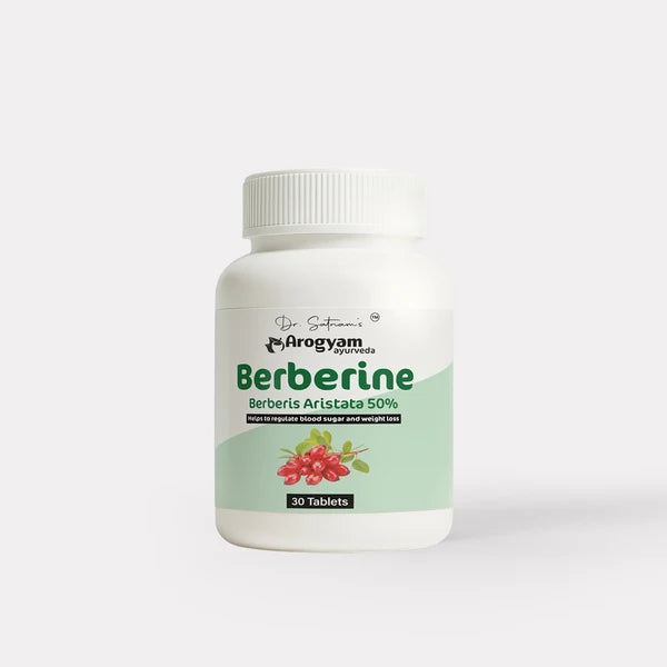 Dr. Satnam's Arogyam Ayurveda Berberine Berberis Aristata 50% Tablet (30 Each)