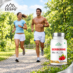 Zespo Berberine Complex 1,200 mg | Berberine HCl with Milk Thistle, Turmeric, Ceylon Cinnamon & Black Pepper | Metabolic & Gut Support | 120 Veg Capsules