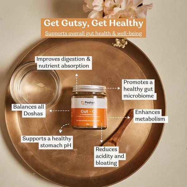 Poshan Gut-C Power | Ayurvedic gut health formula- 50g