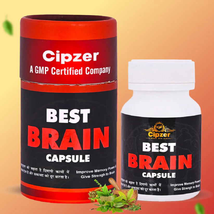 Cipzer Best Brain Capsule - 60 Capsules