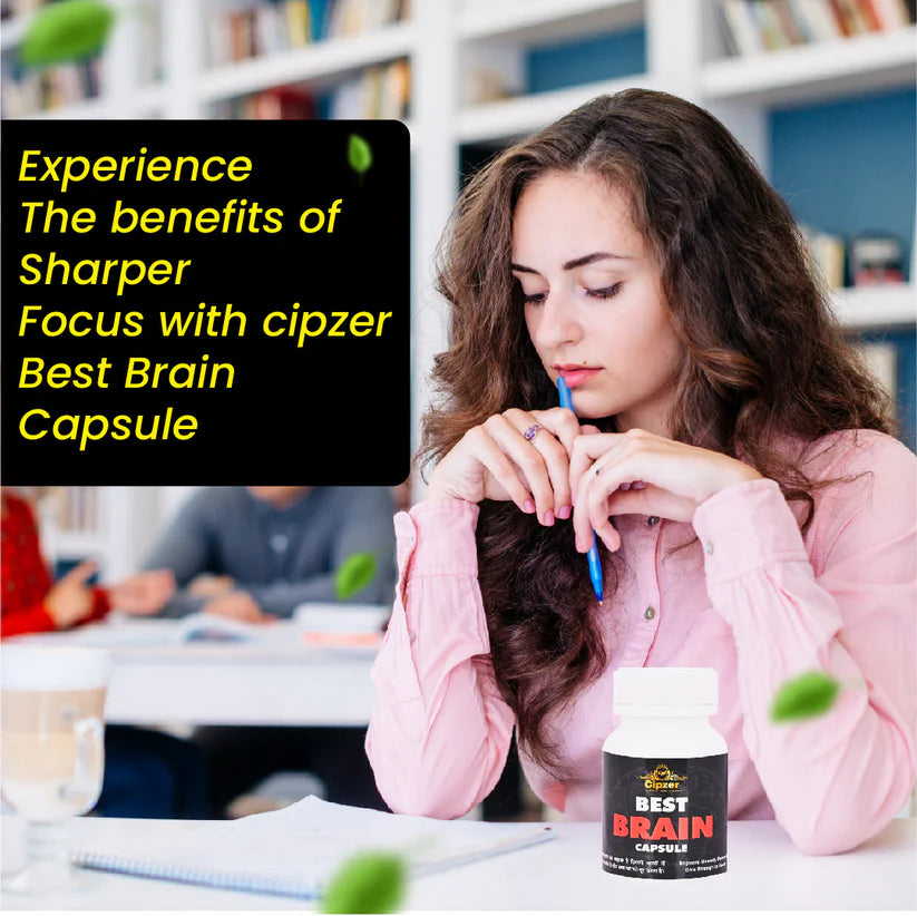 Cipzer Best Brain Capsule - 60 Capsules
