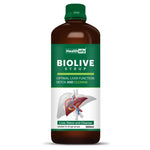 Healthally Biolive Syrup for Liver Support | Fatty Liver Detox Biolive Syrup 500 ml