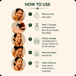 MukhaSneha™ Blue Tansy Centella Mild Face Cleanser 50 ML