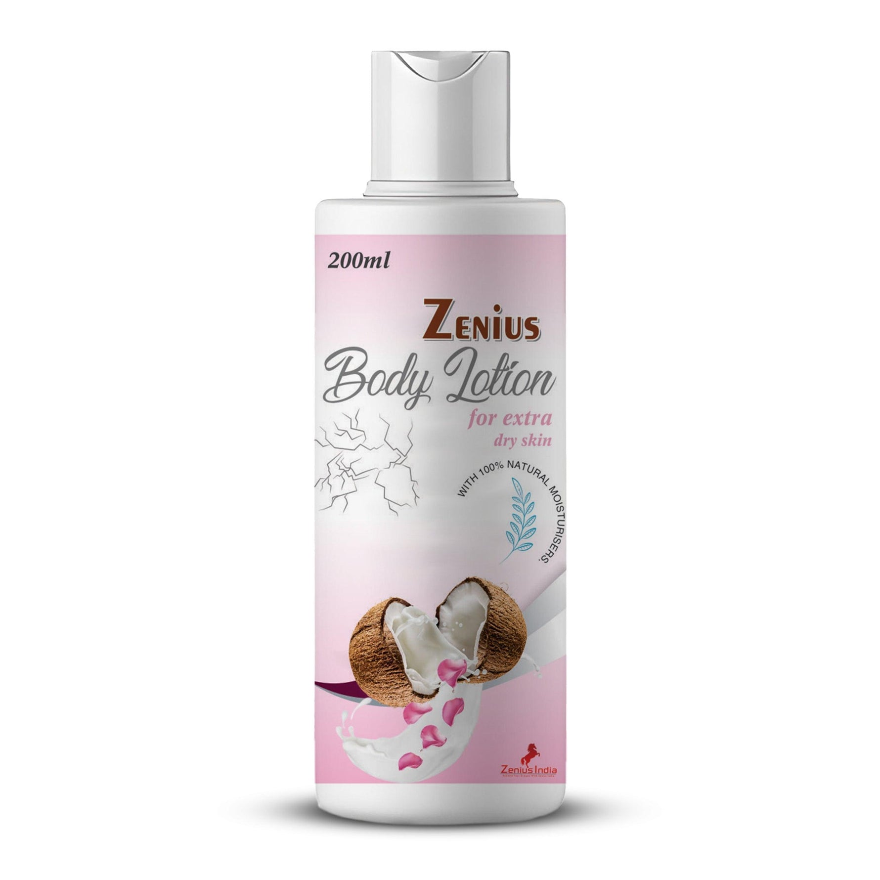 Zenius Body Lotion for dry skin - remove all sketch marks naturally