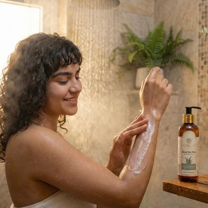 Luneira Eternal Body Wash | A Ritual of Pure, Unscented Luxury (Non-Foaming)