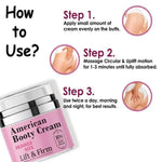 American Booty Cream - Butt Enhancement, Firming & Lifting Cream - 50ml