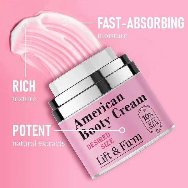 American Booty Cream - Butt Enhancement, Firming & Lifting Cream - 50ml