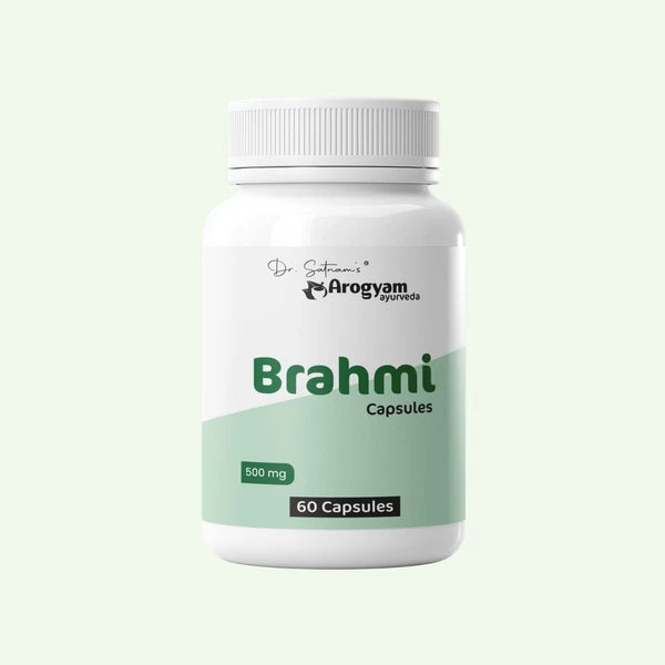 Dr. Satnam's Arogyam Ayurveda Brahmi 500mg Capsule (60 Each)