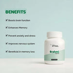 Dr. Satnam's Arogyam Ayurveda Brahmi 500mg Capsule (60 Each)