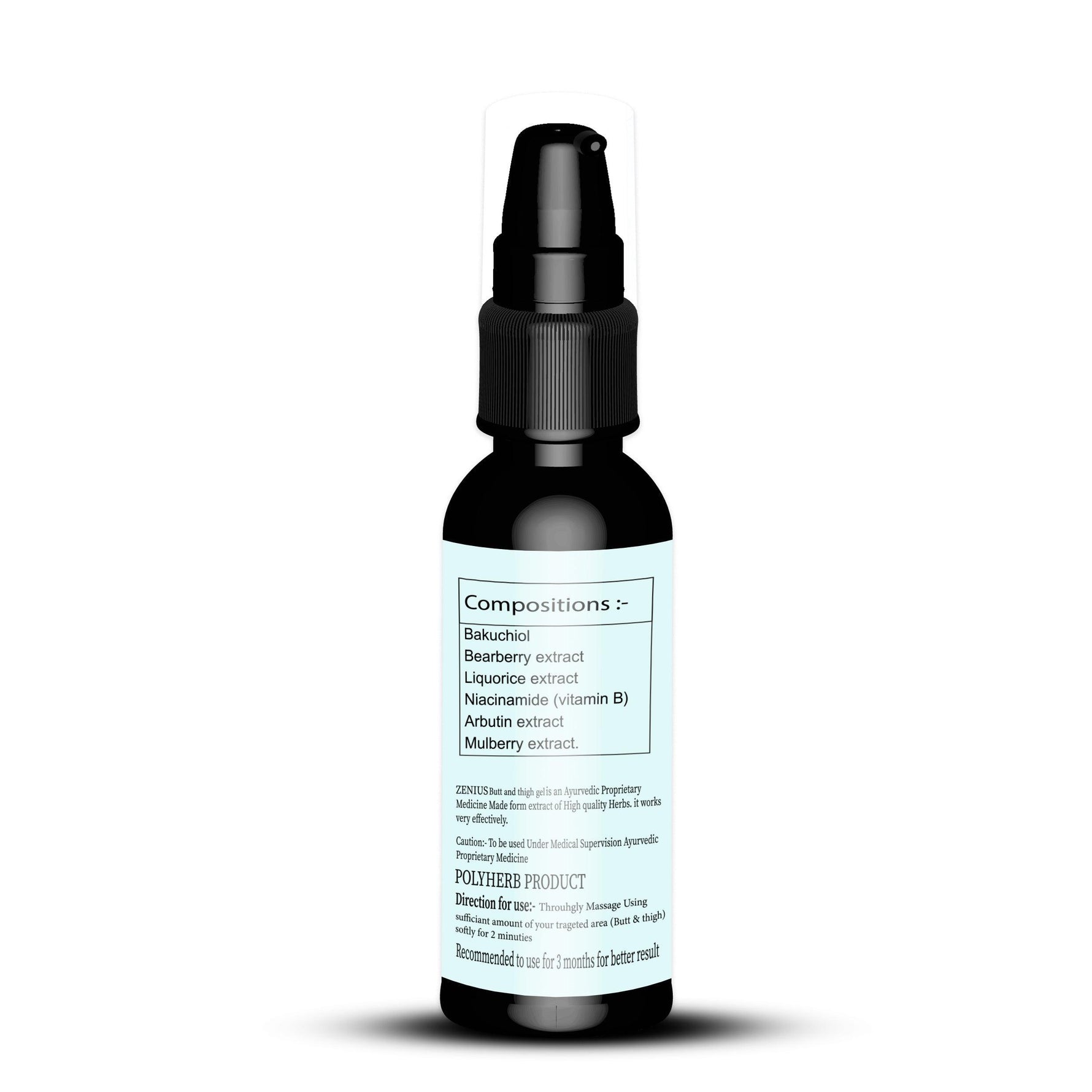 Zenius Butt & Thigh Gel for Women's & Men - 50ml