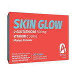 BonAiyu Skin Glow L-Glutathione & Vitamin C Strips - Mouth Dissolving Strips Supports Detoxification, Supplement For Skin Glow & Skin Hydration, (20 Strips)