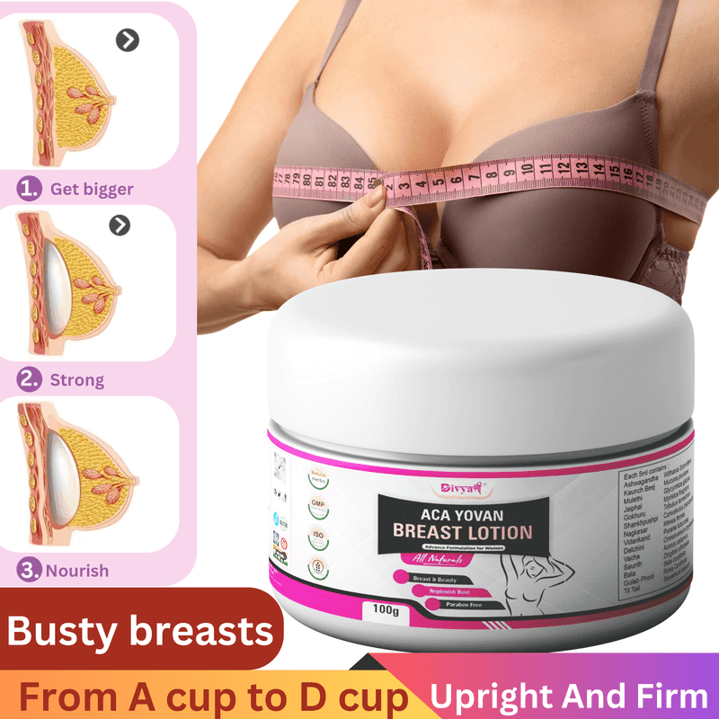 Divya Shree ACA Yovan Breast Enhancement Cream For Tight Breast & Nipple Boom Gain Skin Lotion