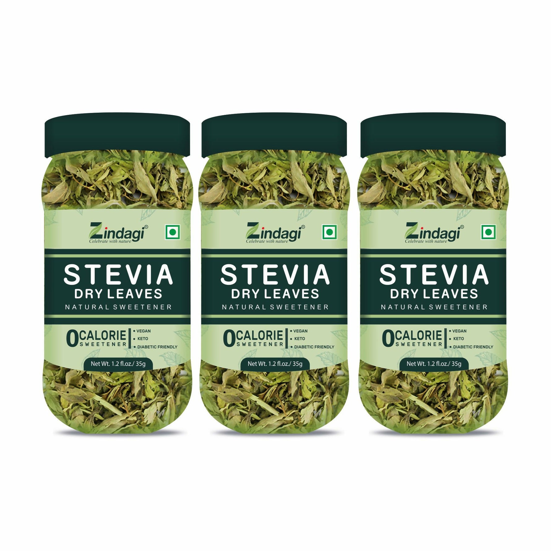 Zindagi Stevia Dry Leaves (35gm Each)