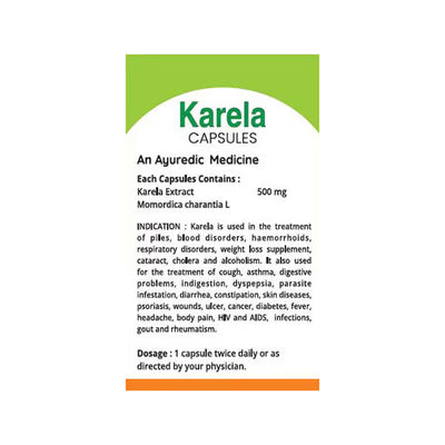 Garveish Karela Capsule - 30 Capsules