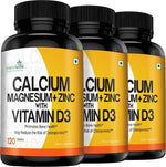 Simply Herbal Calcium Tablet with Magnesium, Zinc & Vitamin D3 (120 Tablets)