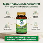 Organic Wellness Acne-Never Capsules - 90 Capsules