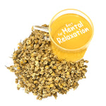 Satopradhan Organic Chamomile Tea 25g - Shade Dried Flowers for Sound Sleep, Relaxation & Anxiety Relief- Perfect for Period Pain Relief, Thyroid & Overall Wellness - Loose Leaf Herbal Tea