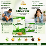 Cipzer Halwa Gheekwar - 250gm | Joint Health, Arthritis Relief, Digestive Support & Energy