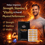 Cipzer Iron Man Capsules - Peak Performance & Vitality for Men (10 Capsules)