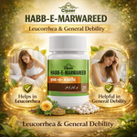 Cipzer Habb-E-Marwareed Pill - 20 Pills | Used For Female Problem Like Leukorrhea & General Debility