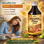 Cipzer Health Plus Syrup - 500ml | Benefits For Immunity And Overall Health For Male And Women