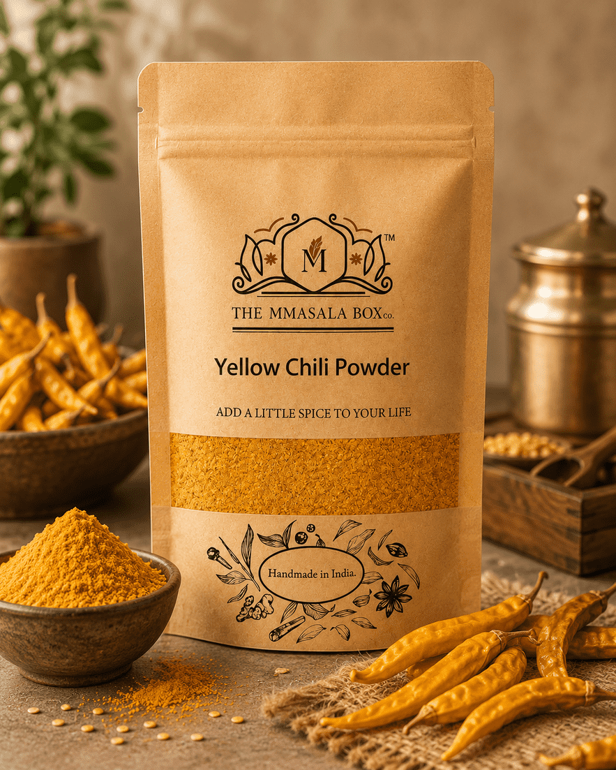 The MMasala Box Co. Yellow Chilli Powder – 100 g (Pack of 2)