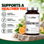 Pure Nutrition Liposomal CoQ10 300mg (30%), 30 Capsules | Heart & Energy Support Supplement
