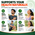 Pure Nutrition Liposomal CoQ10 300mg (30%), 30 Capsules | Heart & Energy Support Supplement