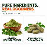 Pure Nutrition Moringa 1200mg -  180 Veg Tablets