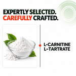 Pure Nutrition L-Carnitine Effervescent Tablets – 20 Tabs | Energy & Metabolism Support