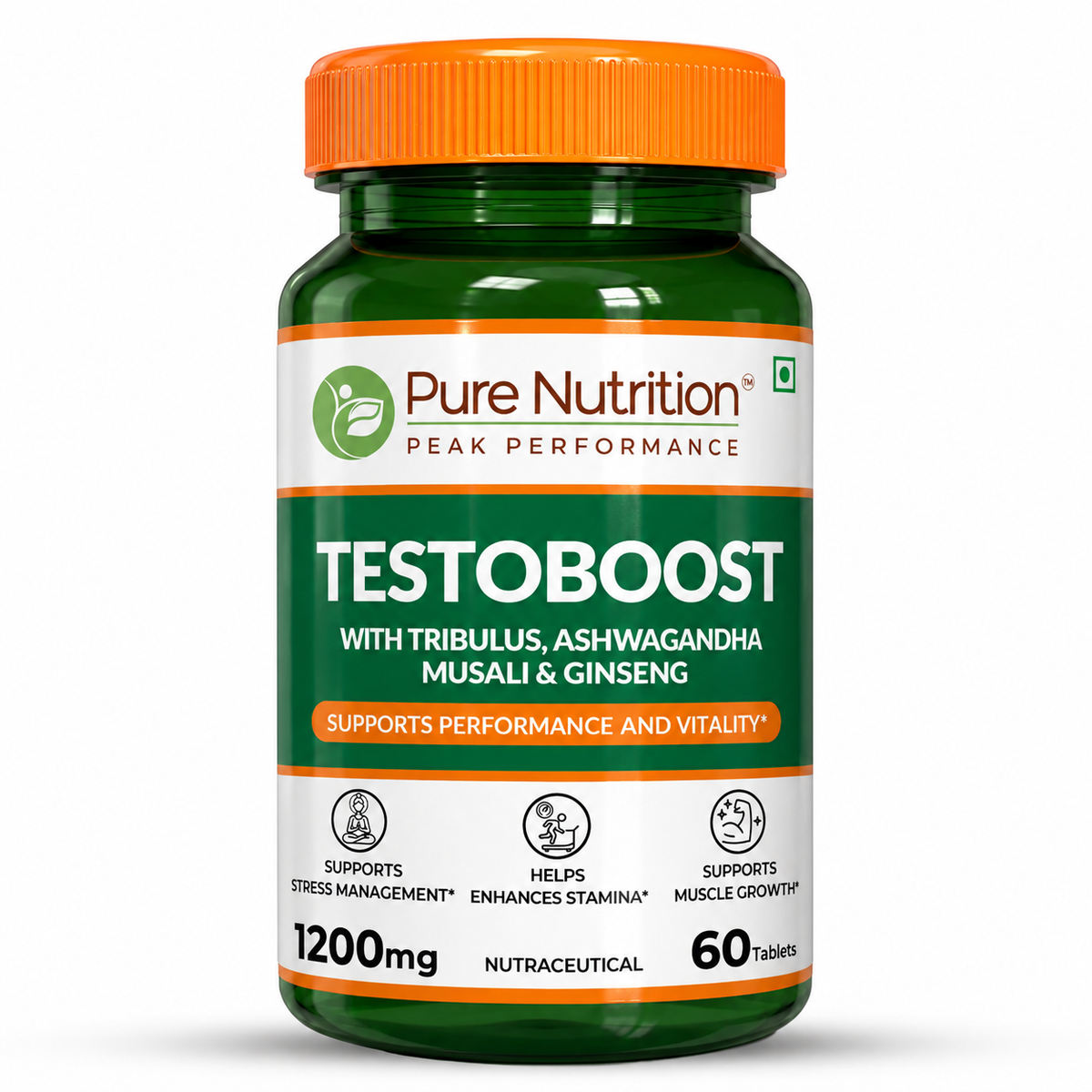 Pure Nutrition Testoboost Sexual Wellbeing Tablet - 60 Tablets