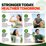Pure Nutrition Ultra Calcium 1310mg – 90 Veg Tablets | With Vitamin D3, K2, Zinc & Magnesium | Bone, Joint, Muscle & Immune Health Support | Calcium Supplement for Men & Women