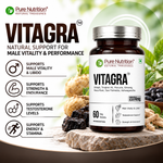 Pure Nutrition Vitagra 60 Tablets | Daily Wellness & Vitality Support Supplement