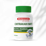 Baidyanath Chitrakadi Bati – Ayurvedic Digestive Helps Relieve Gas, Acidity & Indigestion - 80 Tablets