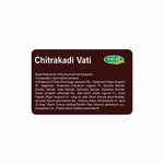 Pack of 2 Chitrakadi Vati 60Tab Promotes Digestion & Relieves Constipation.