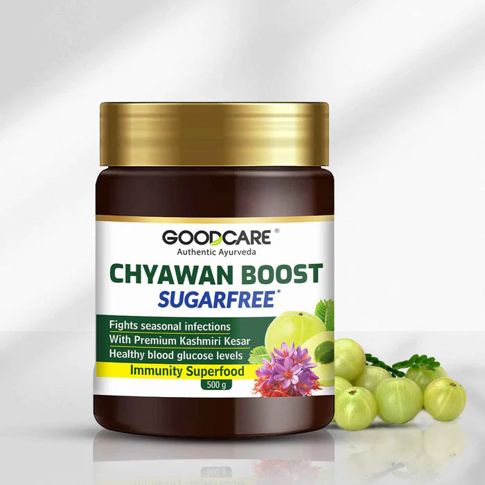 Goodcare Chyawan Boost | Ayurvedic Immunity with 24 Herbs Sugar Free - 500gm