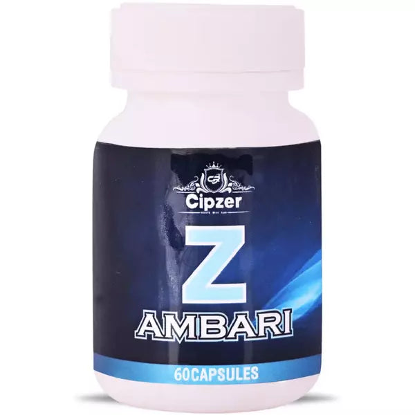 Cipzer Z Ambari Capsules - 60 Capsules | Kidney Stones & Gallbladder Cleanse | Complete Kidney Health Support