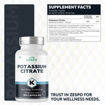 Zespo Potassium Citrate 800 mg – 150 Capsules
