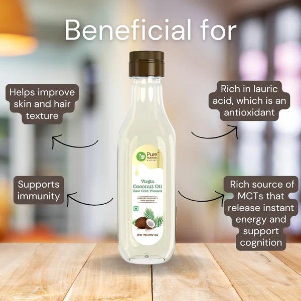 Pure Nutrition Cold-Pressed Virgin Coconut Oil