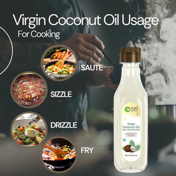Pure Nutrition Cold-Pressed Virgin Coconut Oil