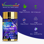 Vitaminnica Multi Vita Men & Women Combo Pack- 60 Tablets | Multivitamins for Overall Health & Immunity