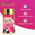Vitaminnica Multi Vita Men & Women Combo Pack- 60 Tablets | Multivitamins for Overall Health & Immunity