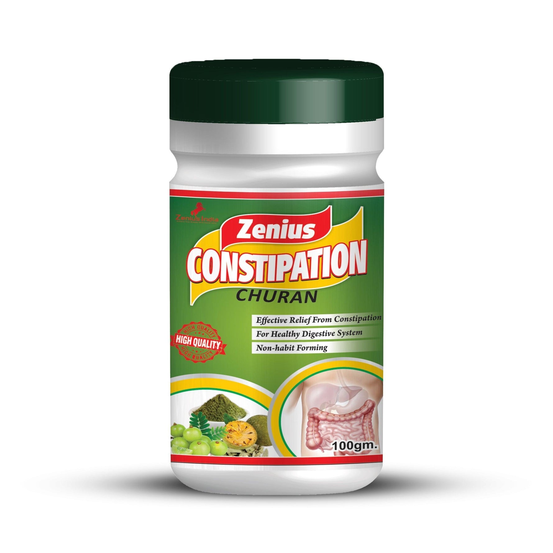Zenius Constipation Churna - 100gm Churna