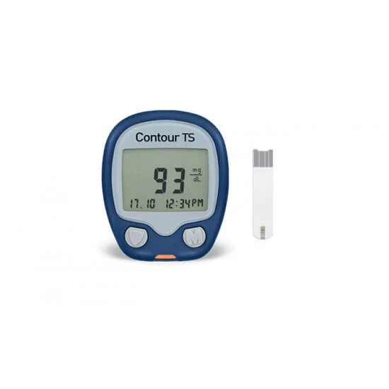 Contour TS Blood Glucose Test Strip (Only Strips) - 100 Strips