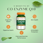 Pure Nutrition Bio Coenzyme Q10 175mg Veg Capsules, 60 Count - Cellular Vitality