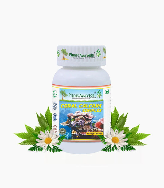 Planet Ayurveda Coral Calcium Complex Capsule - 60 Capsules