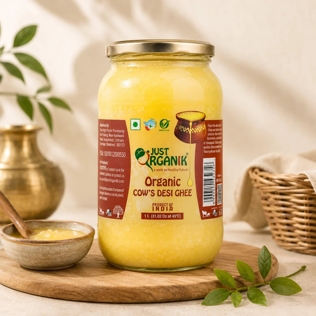 Just Organik Cow Desi Ghee -500ML